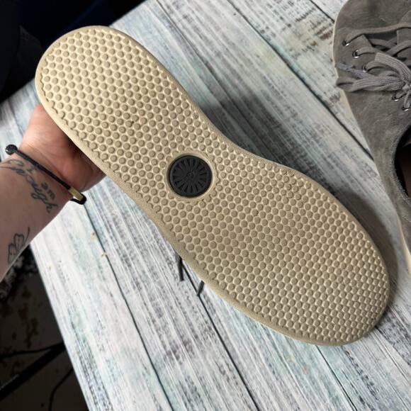 UGG Men’s Pismo Low Top Suede Sneakers Gray Size 15 - Picture 5 of 5